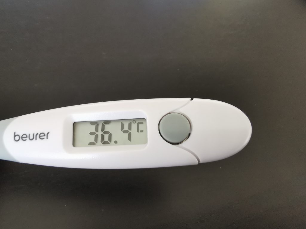 Beurer Medical Express FT 151 Fieberthermometer Messung 2