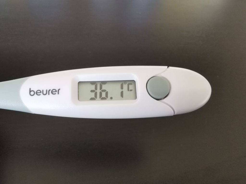Beurer Medical Express FT 151 Fieberthermometer Messung 3