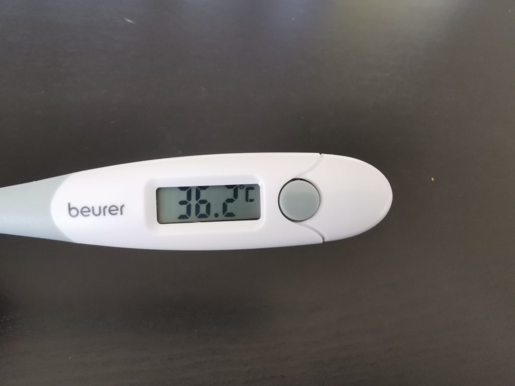 Beurer Medical Express FT 151 Fieberthermometer Messung 4