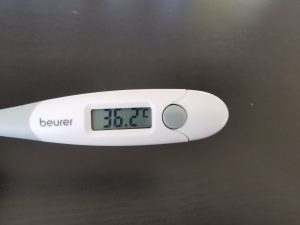 Beurer Medical Express FT 151 Fieberthermometer Messung 4