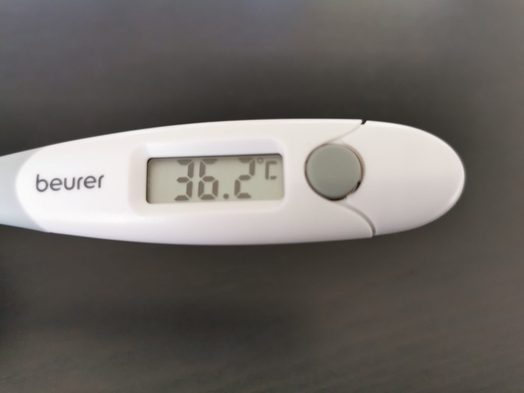 Beurer Medical Express FT 151 Fieberthermometer Messung 5