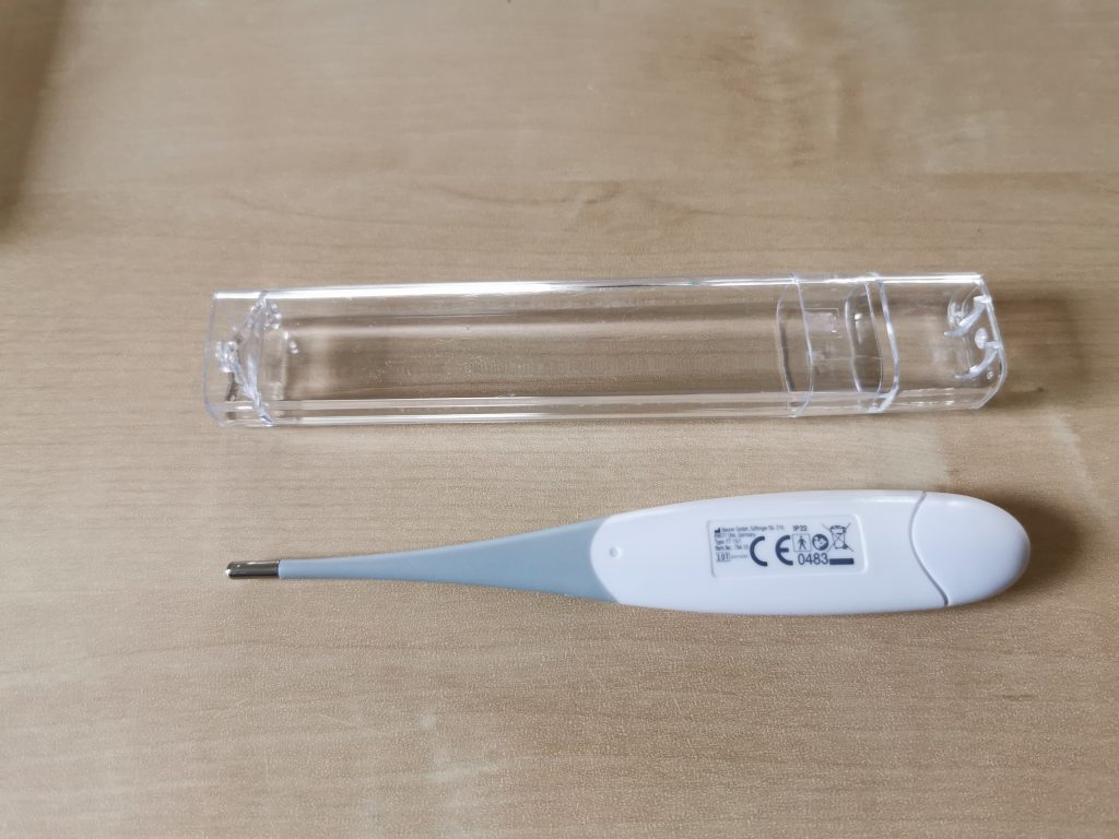Beurer Medical Express FT 151 Fieberthermometer Rückansicht