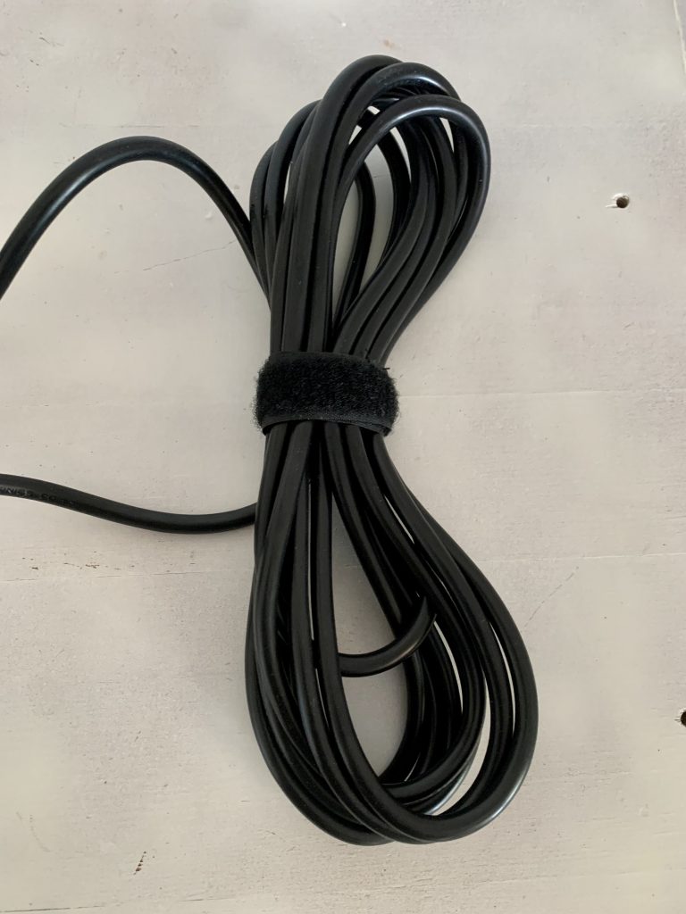 Bissell 2635J SteamShot Titanium Handdampfreiniger Kabel mit Klettband