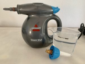 Bissell 2635J SteamShot Titanium Handdampfreiniger Messbecher