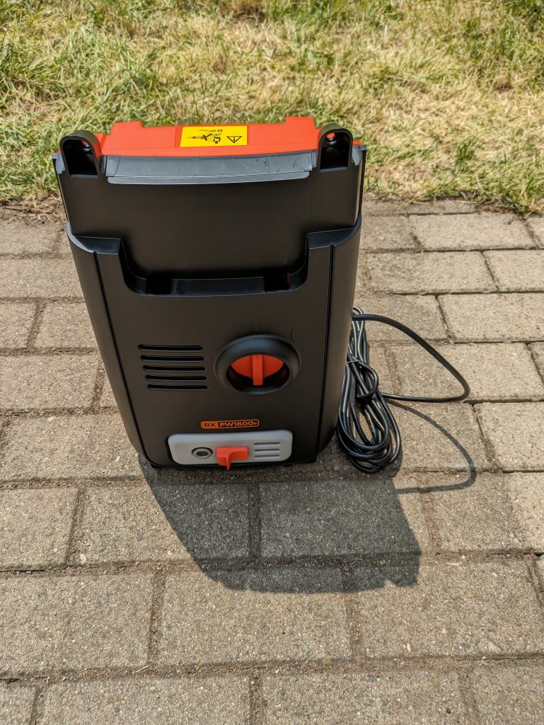 Black + Decker BXPW 1600PE Hochdruckreiniger von vorne