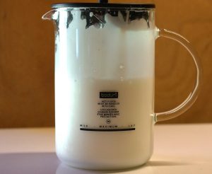 Bodum Latteo kalter Milchschaum Ruhezeit
