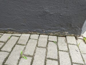 Bosch AdvancedAquatak 160 Hochdruckreinigers Fassade nach der Reinigung