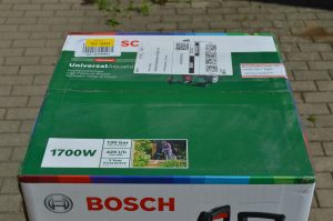 Bosch Aquatak 130 Hochdruckreiniger Verpackung von oben
