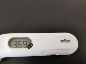 Braun Thermoscan 3 Fieberthermometer Messung 3