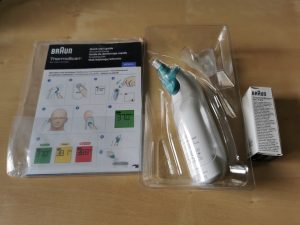 Braun Thermoscan 6 Fieberthermometer Lieferumfang