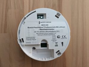 Busch-Jaeger ProfessionalLine Rauchmelder von hinten