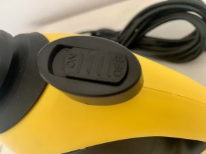 Clatronic DR 3653 Handdampfreiniger Sicherungstaste