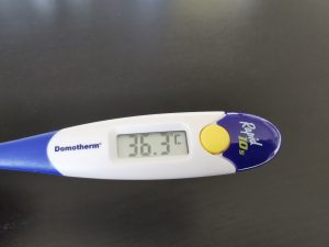 Domotherm rapid Fieberthermometer Messung 4