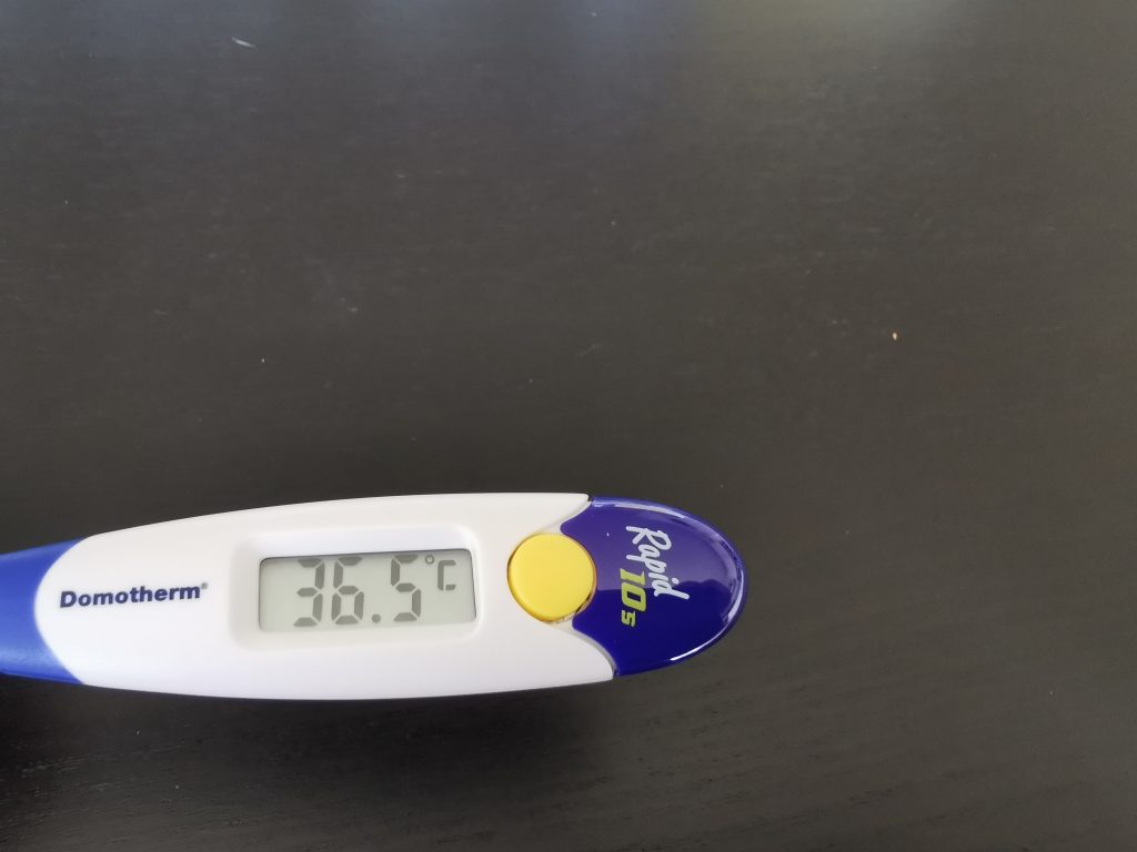 Domotherm rapid Fieberthermometer Messung 5