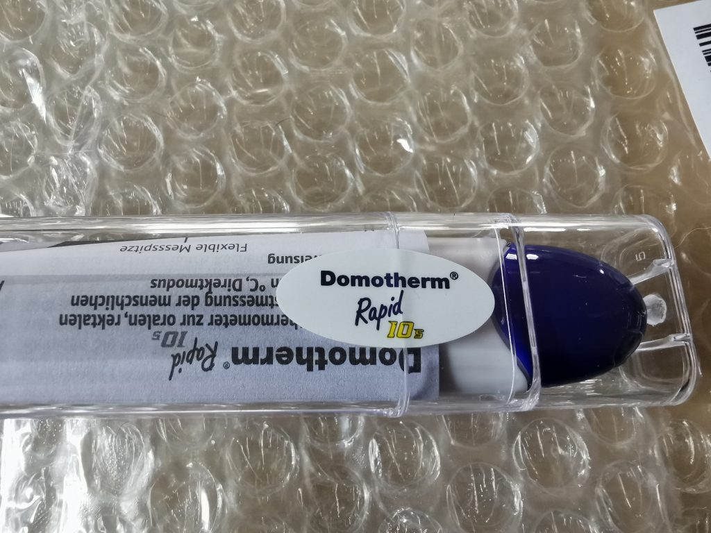 Domotherm rapid Fieberthermometer Siegel