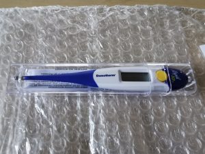 Domotherm rapid Fieberthermometer ausgepackt