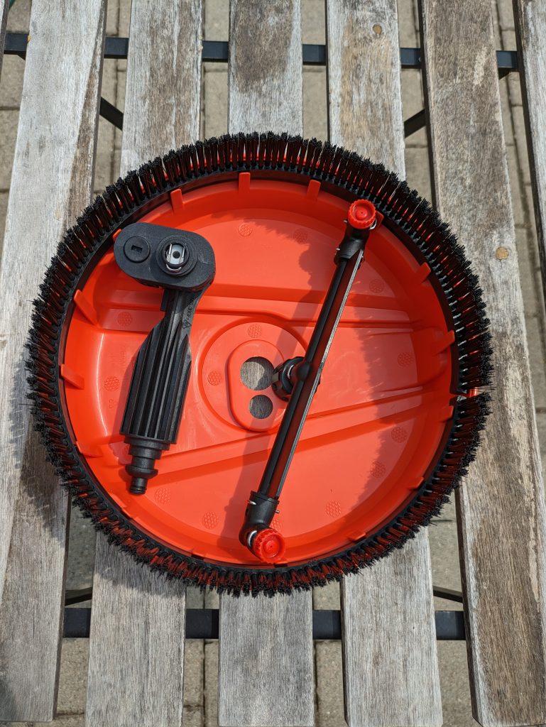 Drehbürste des Black + Decker BXPW 1600PE Hochdruckreinigers