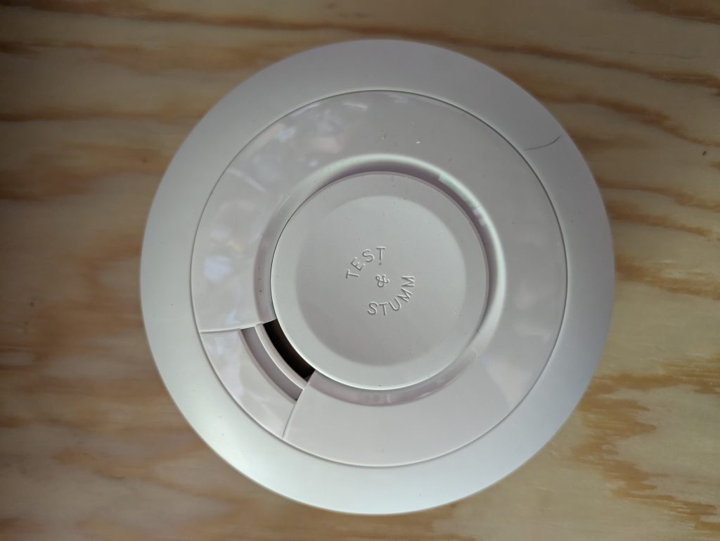 Ei Electronics Ei650 RF Rauchmelder montiert