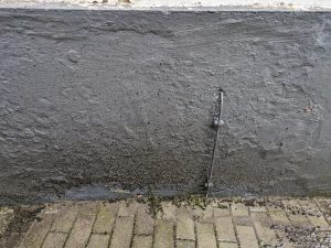 Eziclean® Hydroforce 165 Hochdruckreiniger Fassade vor der Reinigung