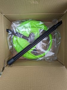 Eziclean® Hydroforce 165 Hochdruckreiniger Karton im inneren geöffnet