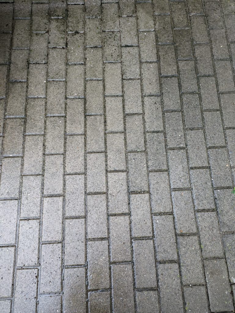 Eziclean® Hydroforce 165 Hochdruckreiniger Terrassenreiniger nach der Reinigung