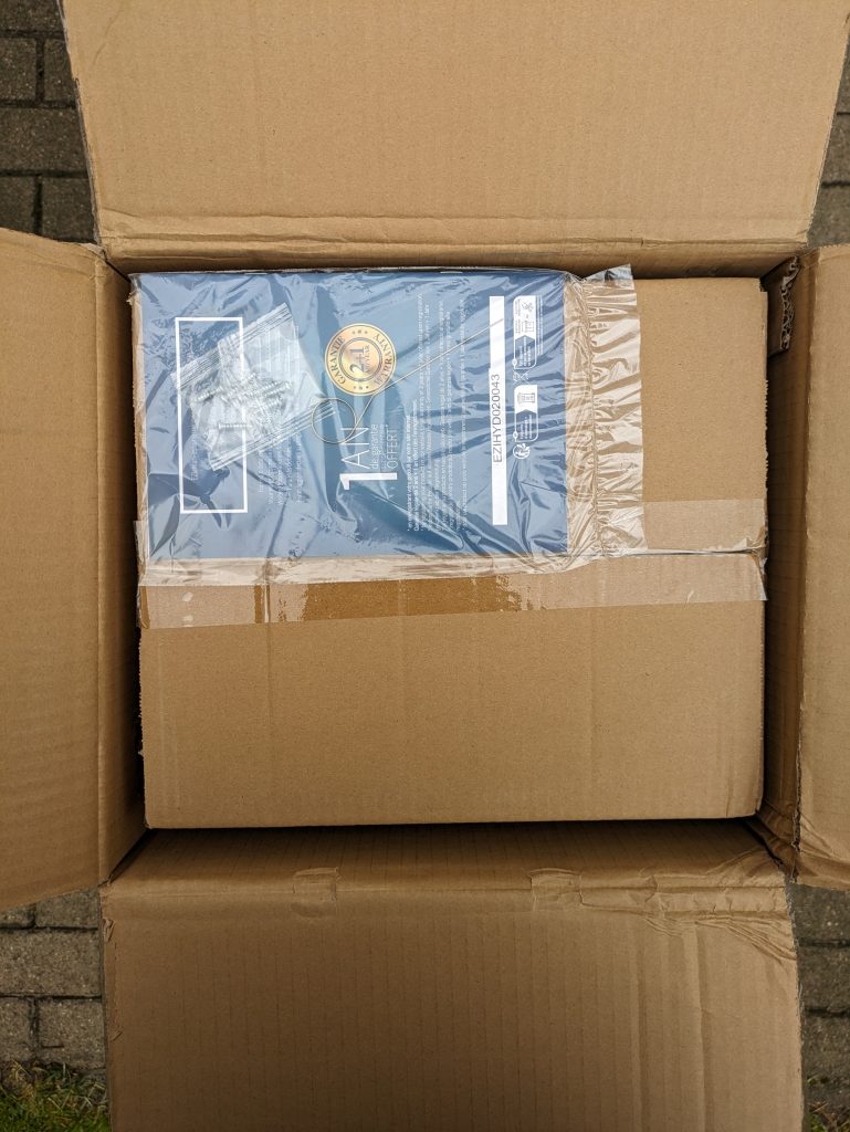 Eziclean® Hydroforce 165 Hochdruckreiniger Verpackung geöffnet