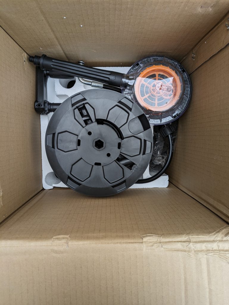 Eziclean® Hydroforce 165 Hochdruckreiniger Verpackung geöffnet ohne zweiten Karton