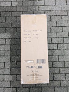 Eziclean® Hydroforce 165 Hochdruckreiniger Verpackung von links