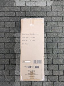 Eziclean® Hydroforce 165 Hochdruckreiniger Verpackung von rechts