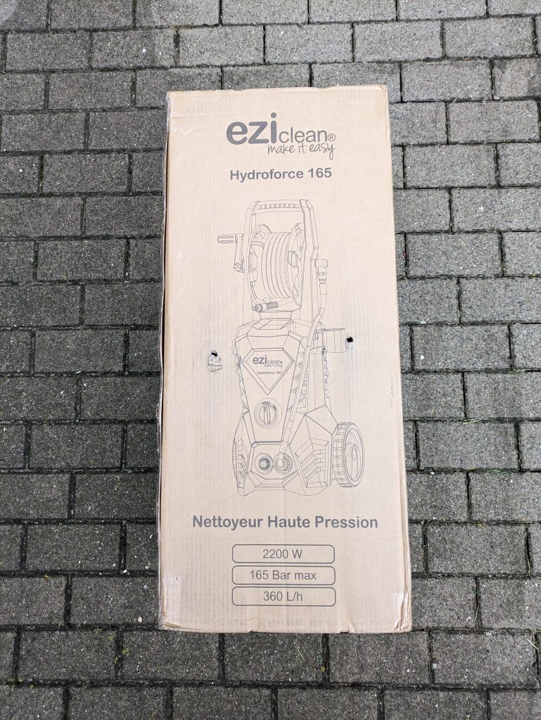 Eziclean® Hydroforce 165 Hochdruckreiniger Verpackung von vorne