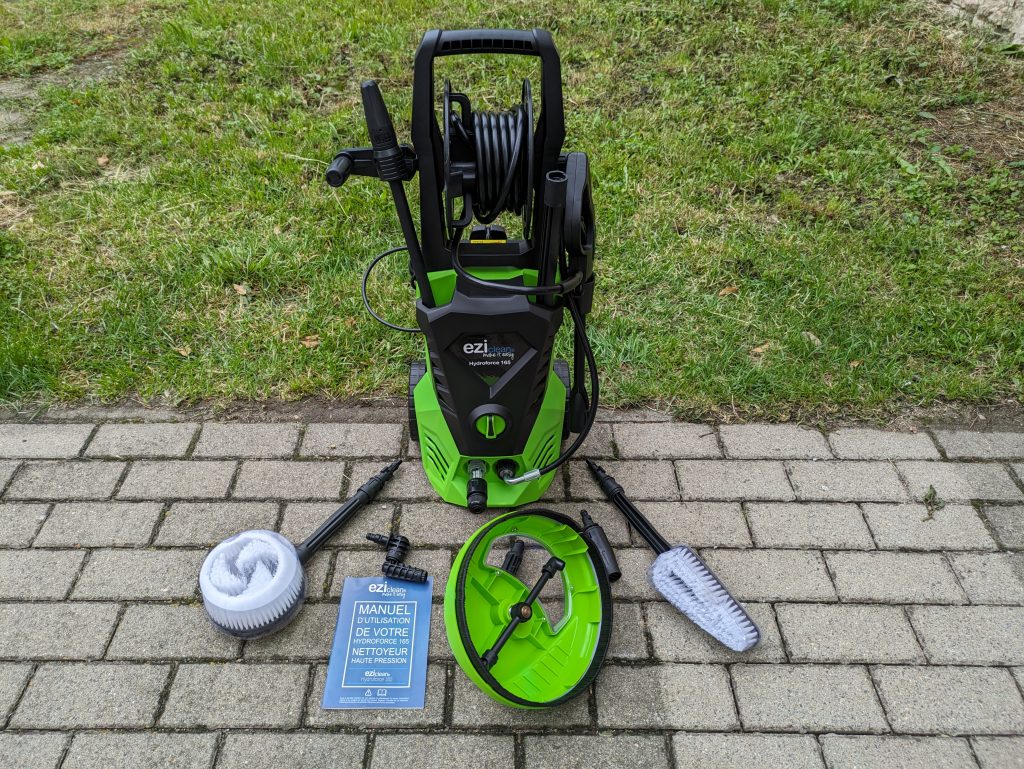 Eziclean® Hydroforce 165 Hochdruckreiniger zusammengebaut