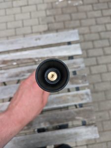Flachdüse des Kränzle K 1050 TS Hochdruckreinigers Nahansicht