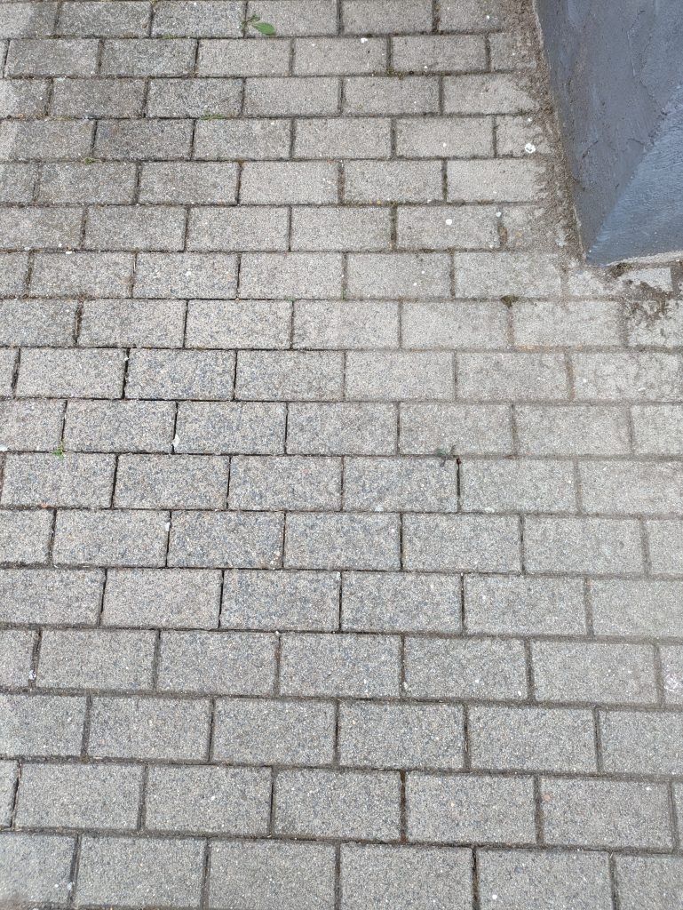 Nilfisk E 145.4-9 X-TRA PAD Hochdruckreiniger Terrassenreiniger vor der Reinigung