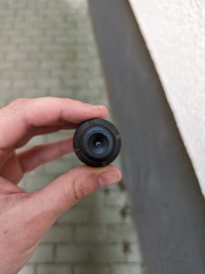 Fräse des Black + Decker BXPW 1600PE Hochdruckreinigers Nahansicht