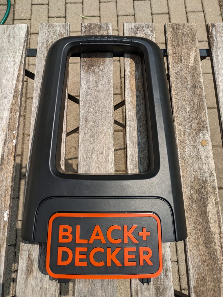 Griff des Black + Decker BXPW 1600PE Hochdruckreinigers