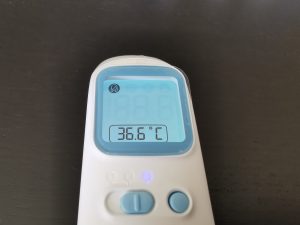 Grundig Infrarot 20021 Fieberthermometer Messung 5