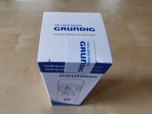 Grundig Infrarot 20021 Fieberthermometer Siegel