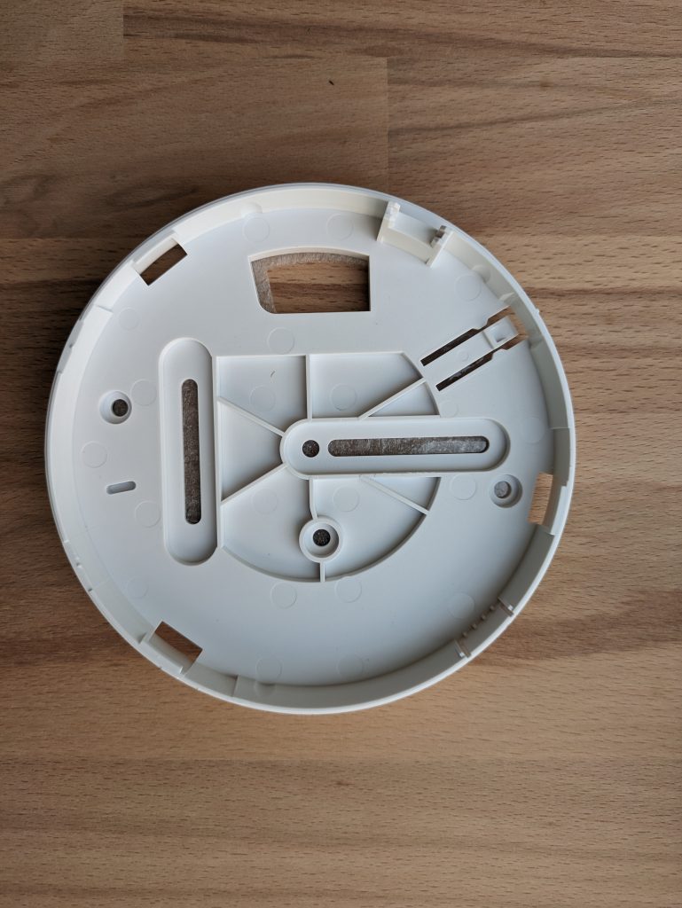 Halterung des Busch-Jaeger ProfessionalLine Rauchmelders