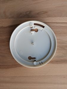 Halterung des Kiddie Q2 Rauchmelders