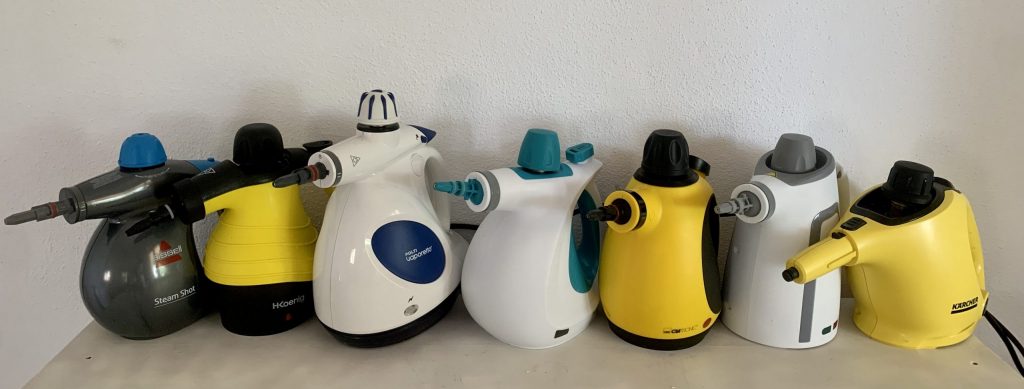 Handdampfreiniger Gruppenbild