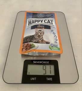 Happy Cat Culinary Meat in Sauce Land Ente Katzenfutter Beutel mit Inhalt Gewicht