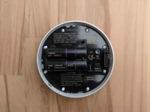 Hekatron Genius Plus Rauchmelder von hinten