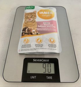 IAMS Delights Sea Collection Katzenfutter Lachs Beutel mit Inhalt Gewicht