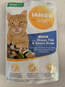 IAMS Delights Sea Collection Katzenfutter Ocean Fish Beutel von vorne