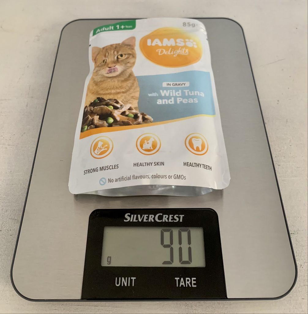 IAMS Delights Sea Collection Katzenfutter Thunfisch Beutel mit Inhalt Gewicht