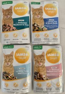 IAMS Delights Sea Collection Katzenfutter alle Sorten im Beutel