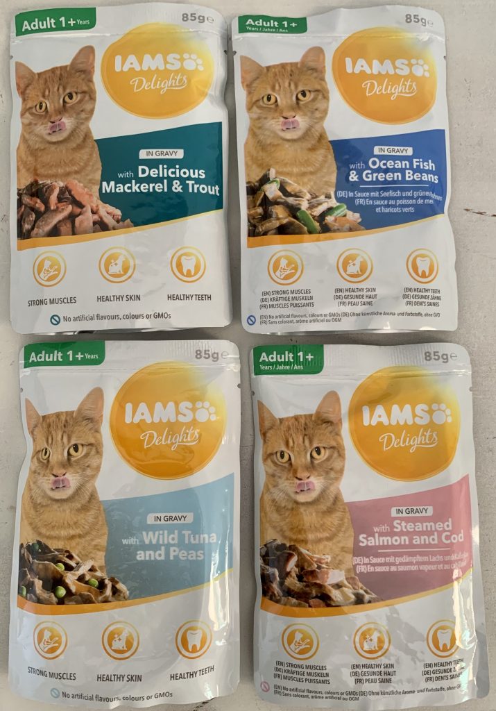 IAMS Delights Sea Collection Katzenfutter alle Sorten im Beutel