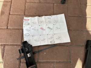 Fahrradschloss mit Bedienungsanleitung