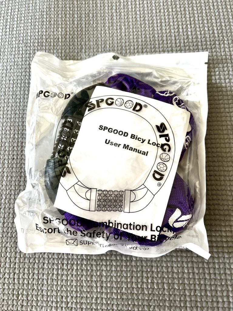 Fahrradschloss in Originalverpackung mit Lieferumfang