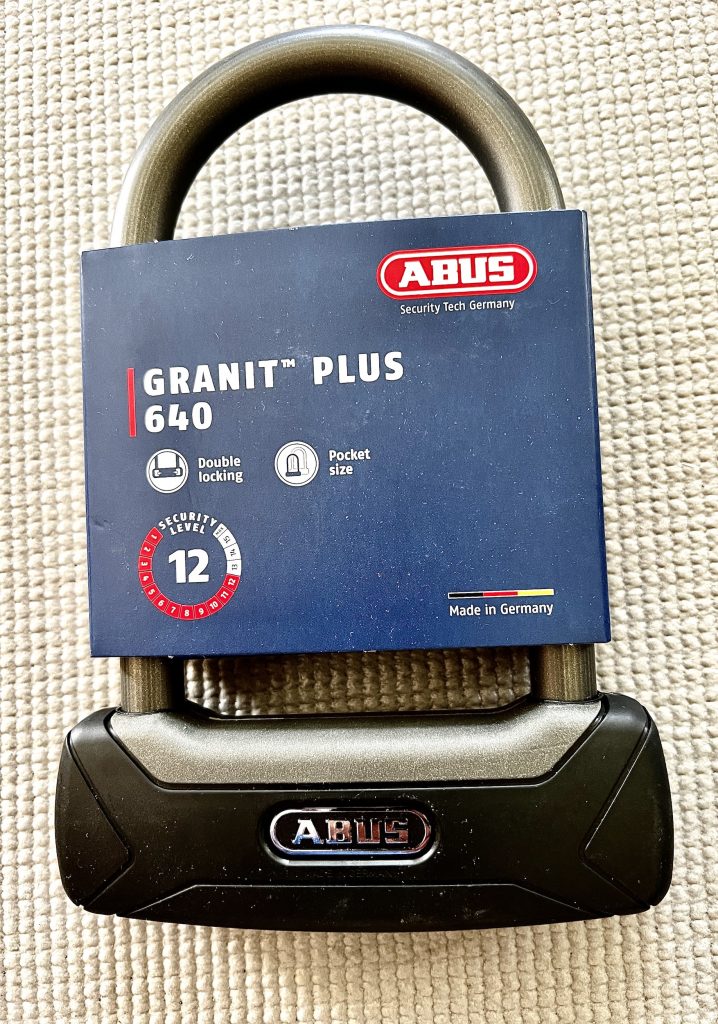 Abus Granit Plus 640/135HB150 Fahrradschloss: Fahrradschloss in Originalverpackung mit Lieferumfang